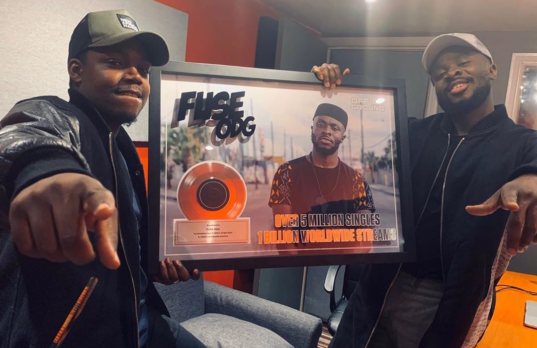 Fuse ODG Hits 1 Billion Streams Across Platforms Worldwide and For Selling 5 Million Singles