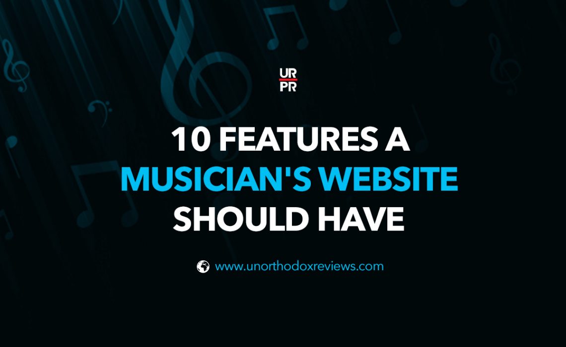 10 Features a Musician’s Website Should Have