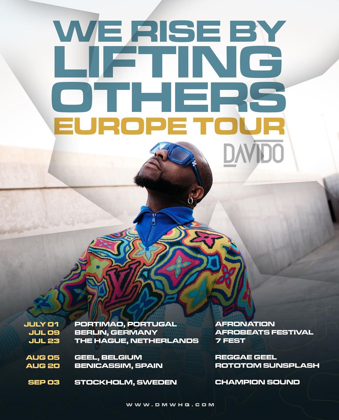 Davido European Tour